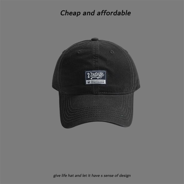 Cap Applique Label