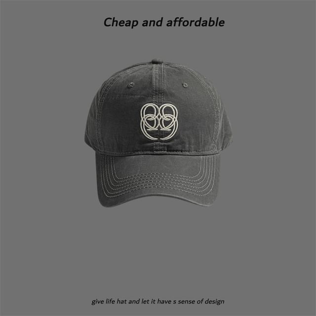 Embroidered Letter Cap