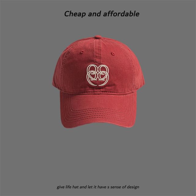 Embroidered Letter Cap