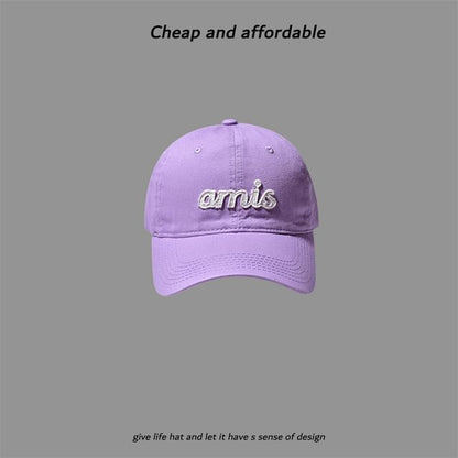 Cap Embroidered Letter