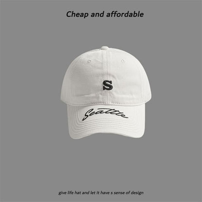 Embroidered Cap Letter