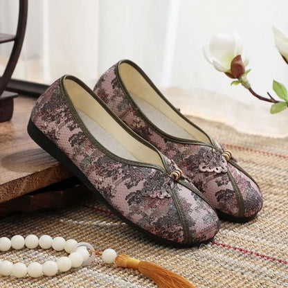 Flats Print Floral Panel