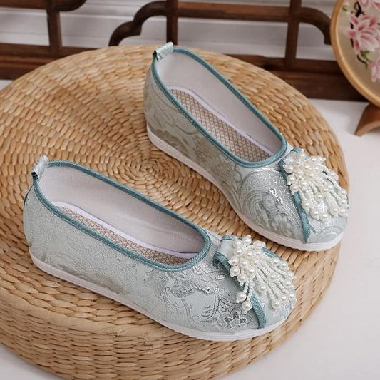 Flats Beaded Embroidered