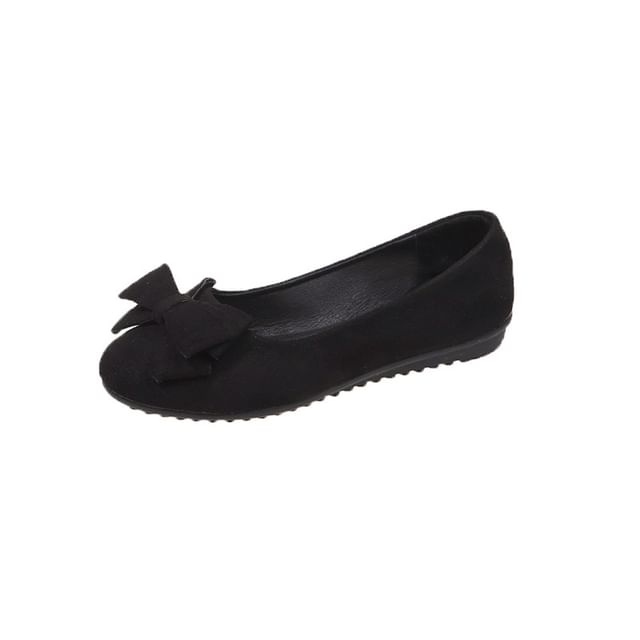 Plain Detail Flats Bow