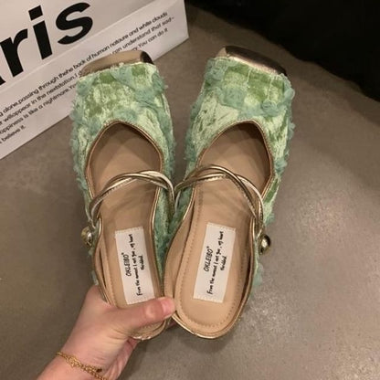 Toe Jane Cap Mules Mary