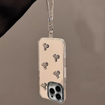 Phone / Mirrored Cherry Set Strap Case