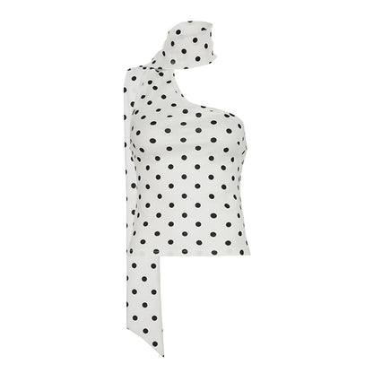 Top Halter Dotted