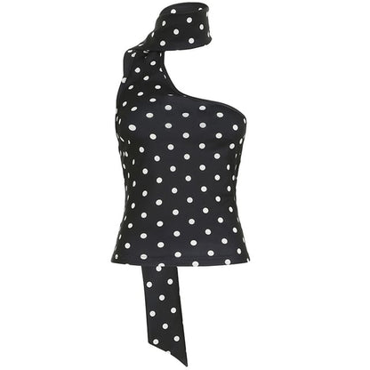 Top Halter Dotted