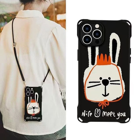 Set Phone Case Lanyard / Rabbit