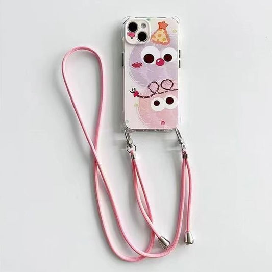 Phone Set / Case Cartoon Lanyard