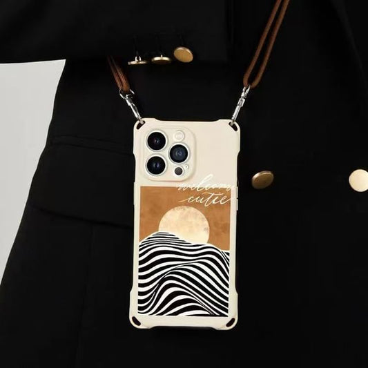Set Phone Lanyard Sunrise Case /