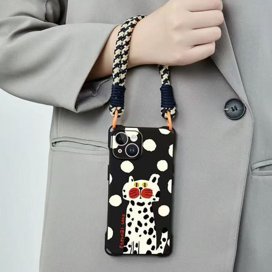 Case / Strap Phone Set Lanyard Cat