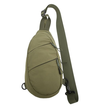 Plain Zip Sling Bag