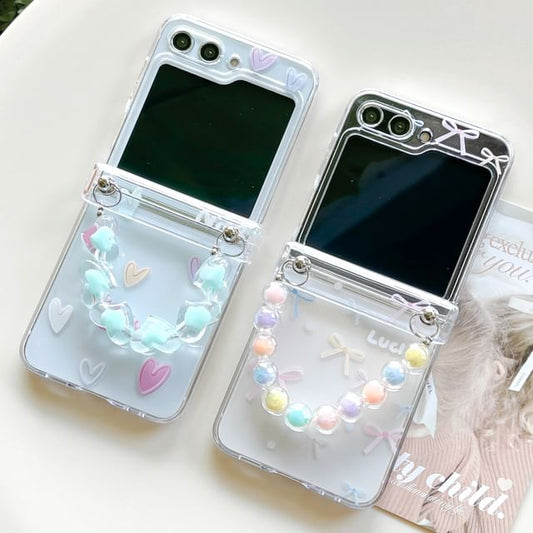 Bow Heart Case Strap / Set Phone