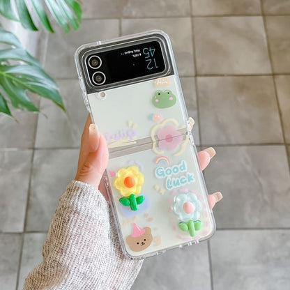 Strap / Phone Set Butterfly Floral Case