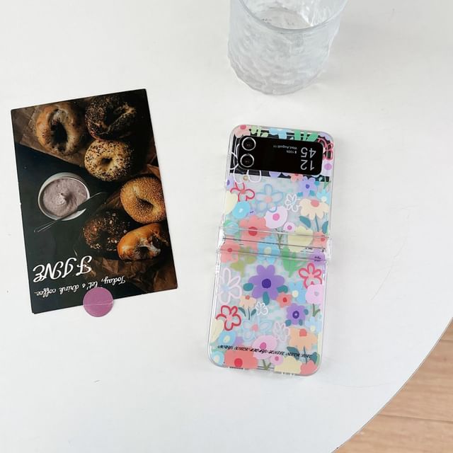 Phone Strap / Set Case Floral