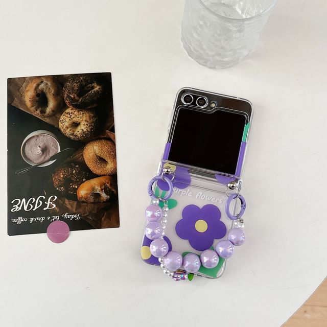 Phone Strap / Set Case Floral