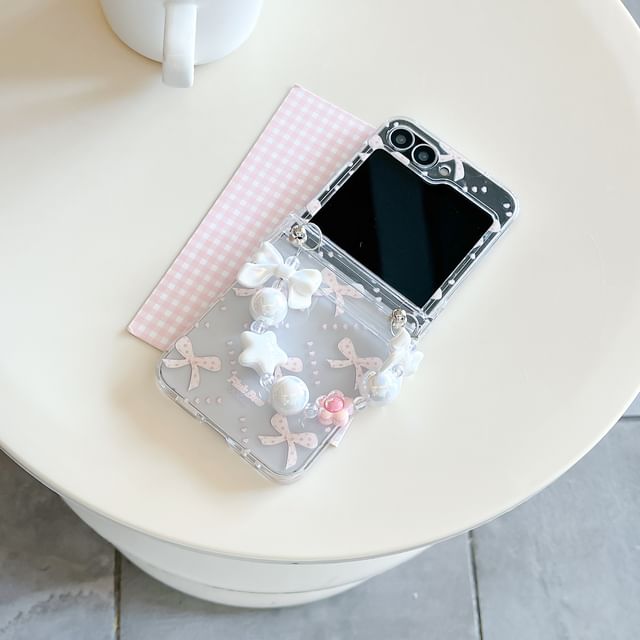 Set / Strap Phone Bow Case