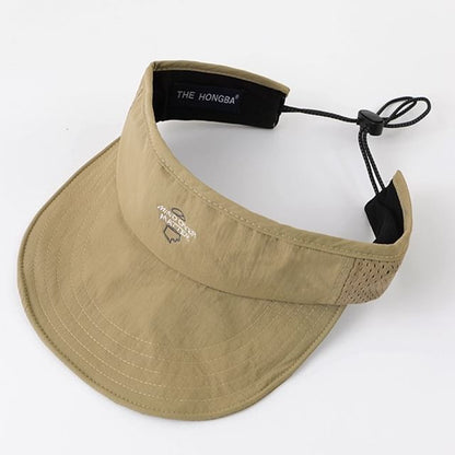 Lettering Embroidered Visor