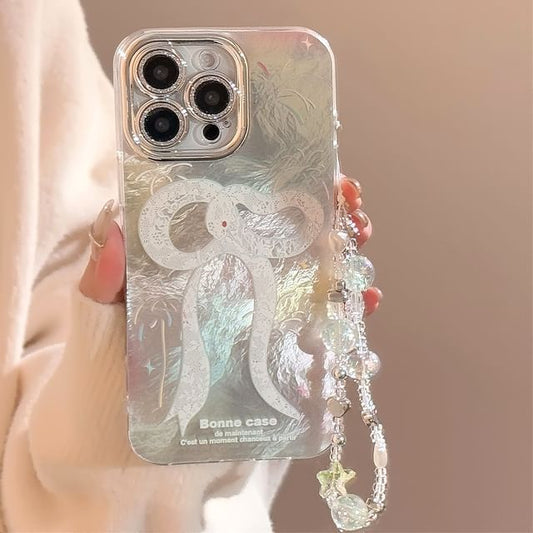 Phone Set Print Case / Bead Snake Strap