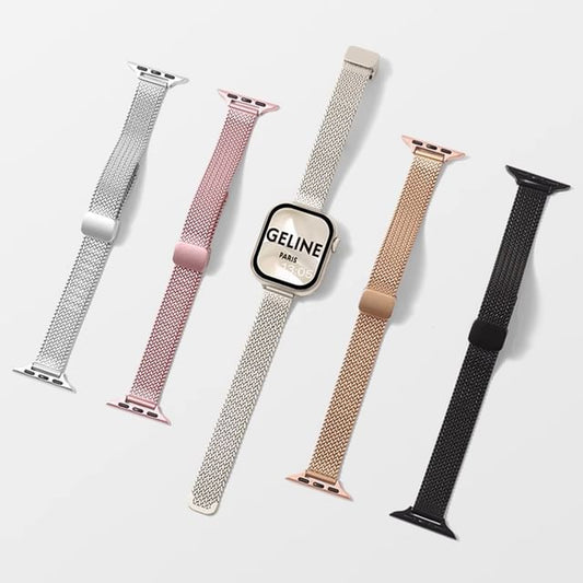 Milanese Stainless Steel Apple Watch Band