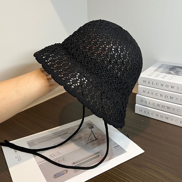 Plain Knit Sun Hat