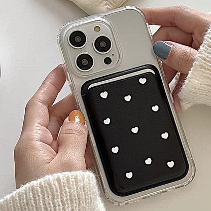 Magnetic (Compatible with MagSafe) Phone Case / Heart Card Holder / Set