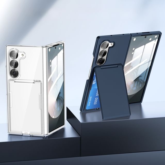 Plain Phone Case with Card Holder