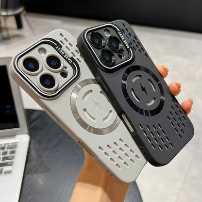 Case Perforated Magnetic MagSafe) with (Compatible iPhone