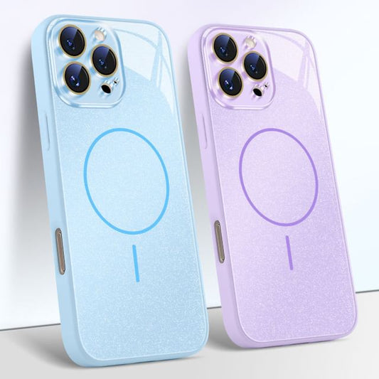 with (Compatible Case MagSafe) Glitter iPhone Magnetic