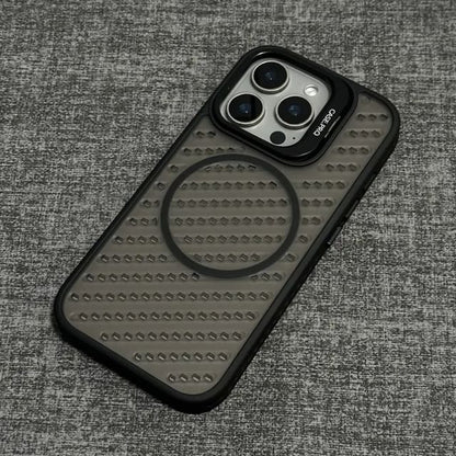 Case (Compatible Perforated MagSafe) iPhone Magnetic with