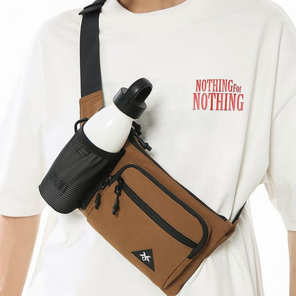Zip Plain Belt Bag