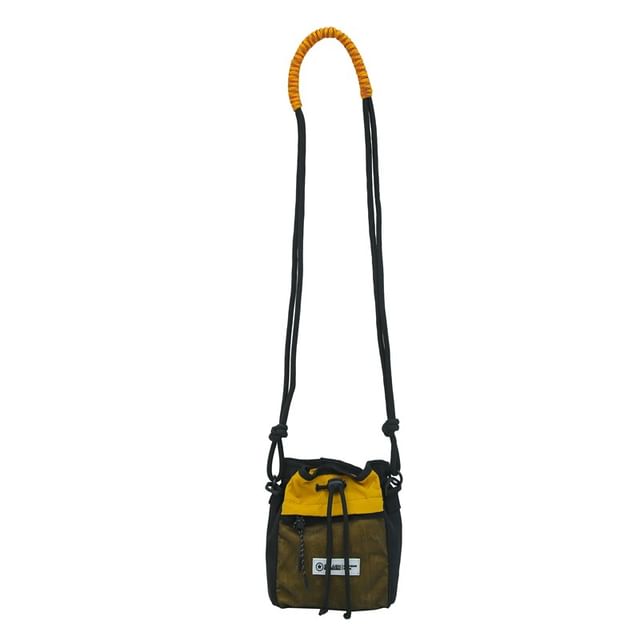Color Bag Crossbody Block Drawstring
