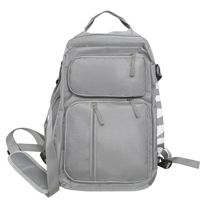 Zip Lettering Backpack