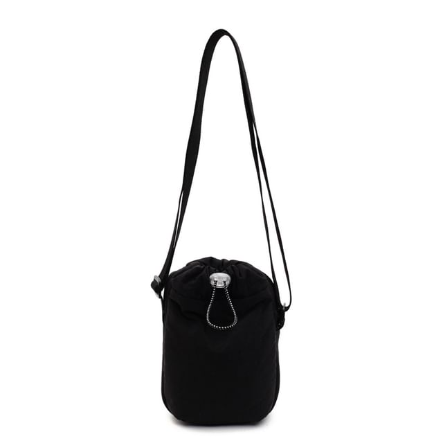 Plain Bag Drawstring Crossbody