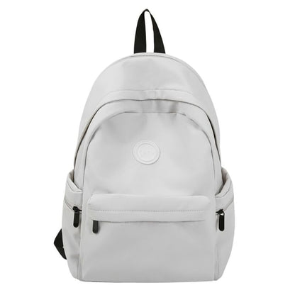 Plain Backpack Zip