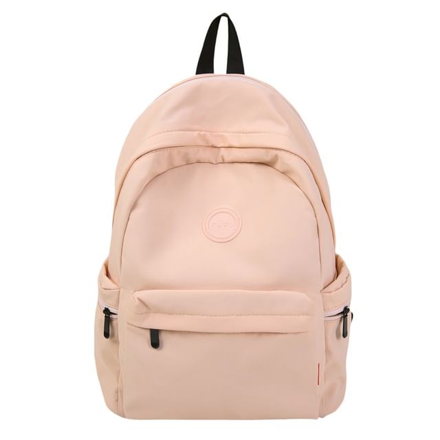 Plain Backpack Zip