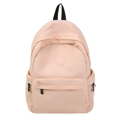 Plain Backpack Zip