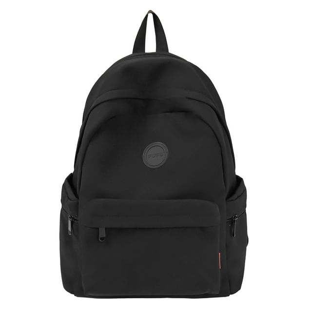 Plain Backpack Zip