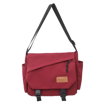 Plain Flap Bag Messenger