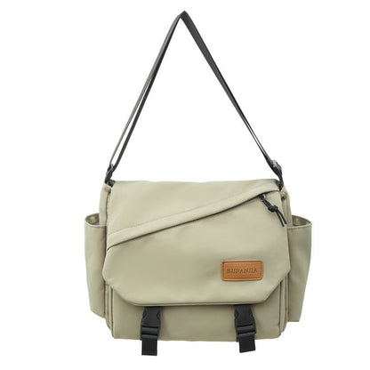 Plain Flap Bag Messenger