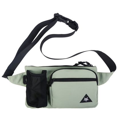 Zip Plain Belt Bag