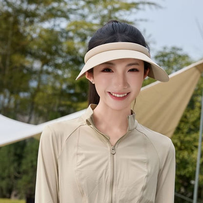 Plain Wide Brim Visor