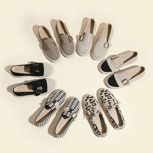 Sample Buckled Platform Slip-Ons