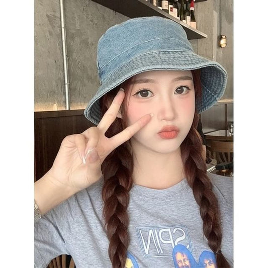 Bucket Denim Hat