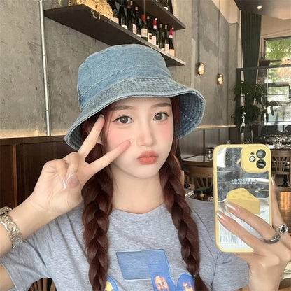 Bucket Denim Hat