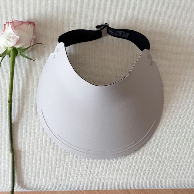Brim Wide Plain Visor