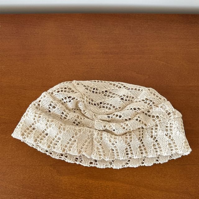 Beanie Slouch Lace