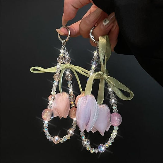 with Lanyard Phone Pad Flower