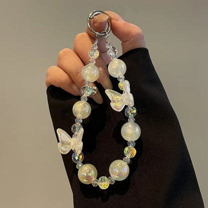 Lanyard Beaded Butterfly Phone